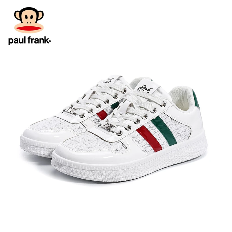 【正品补贴】paul frank/大嘴猴潮鞋轻奢板鞋男士百搭时尚潮流低帮
