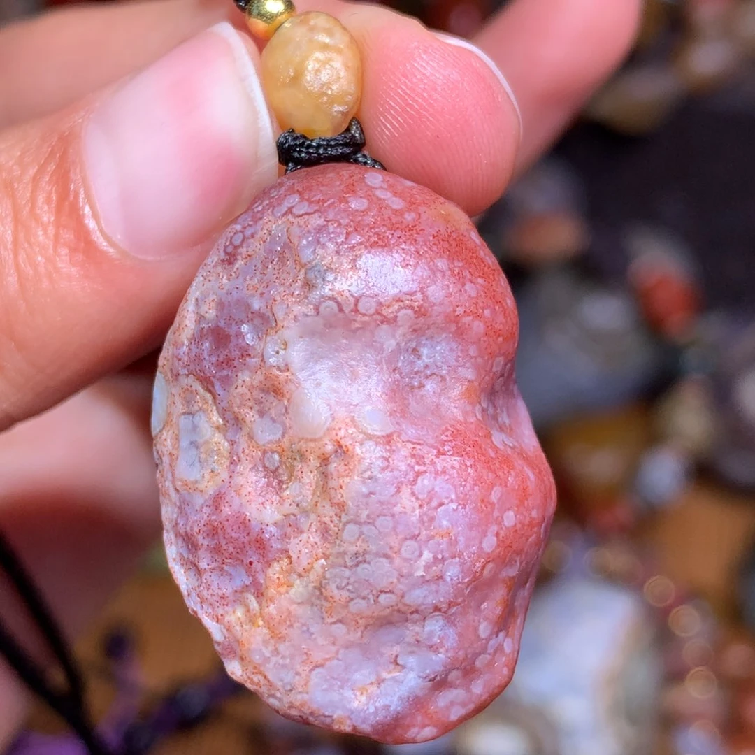 未镶嵌玛瑙/玉髓珠宝半成品