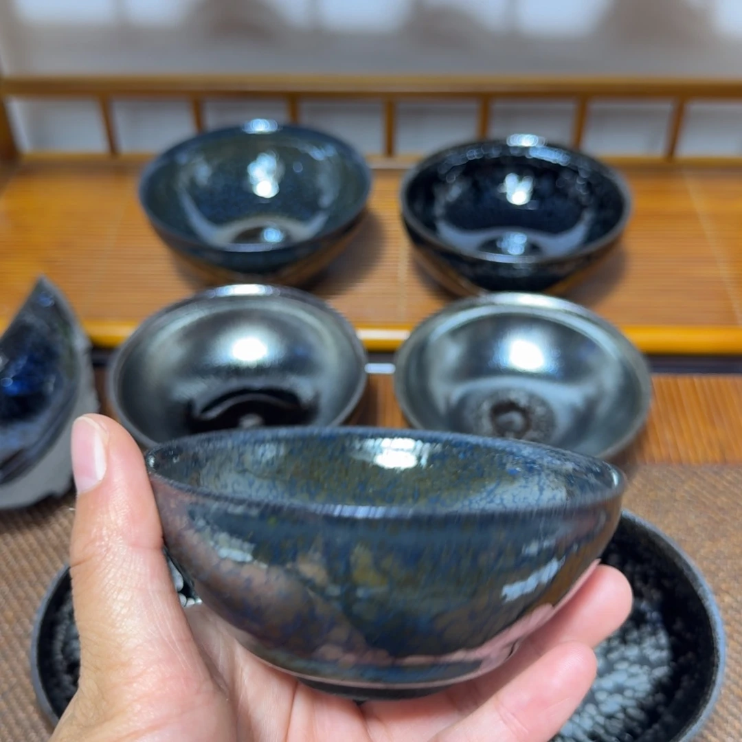 茶盏建盏手工制作主人杯茶杯