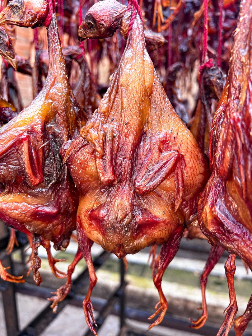 湖南特产腊鹌鹑 柴火烟熏农家自制下酒菜好吃不贵农家特色