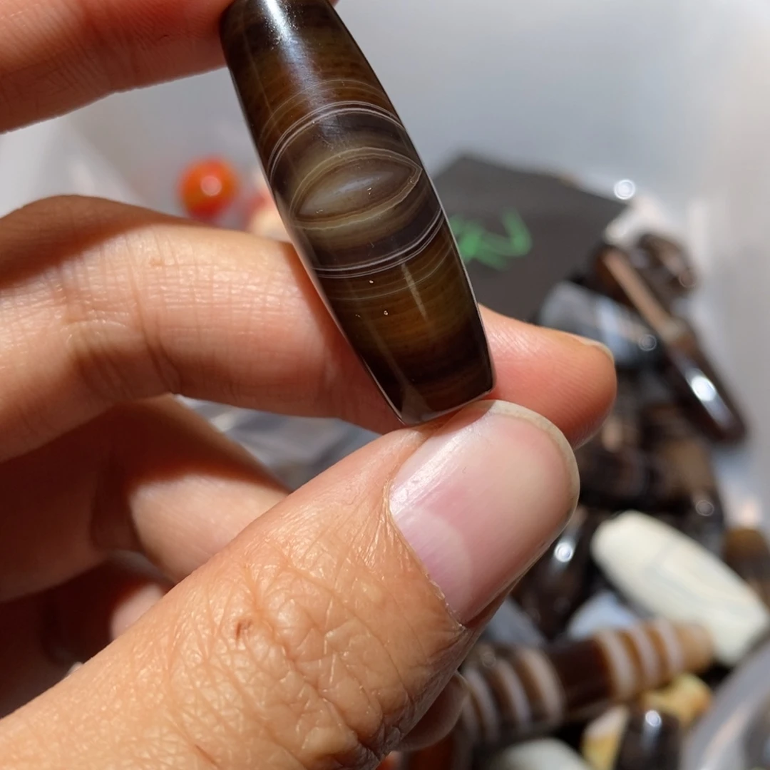 玛瑙/玉髓颈饰未镶嵌古***z