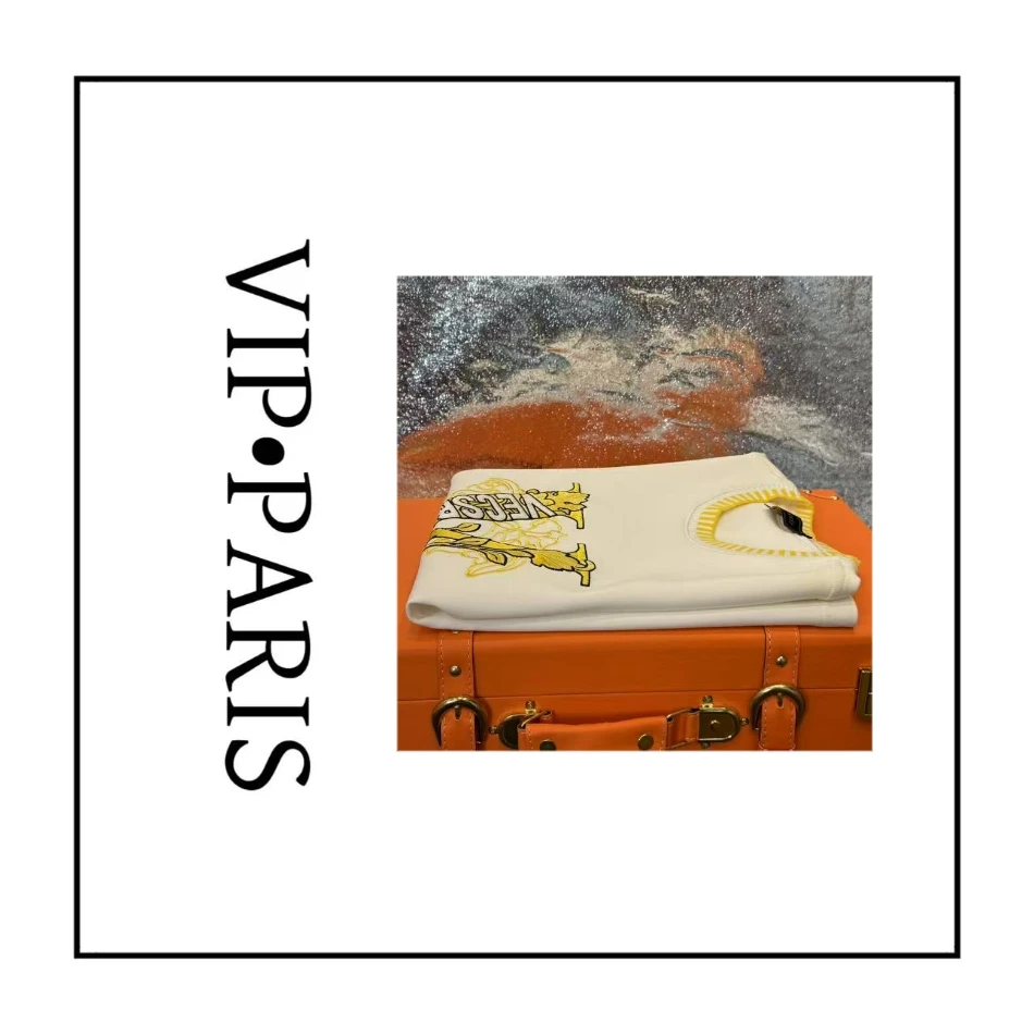 【26号链接-瓦萨字母刺绣】2025夏新款男女款休闲百搭短袖T恤9182