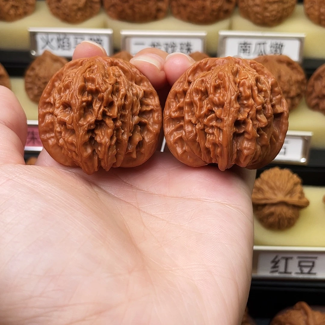 文玩核桃吊坠四座楼43尺913