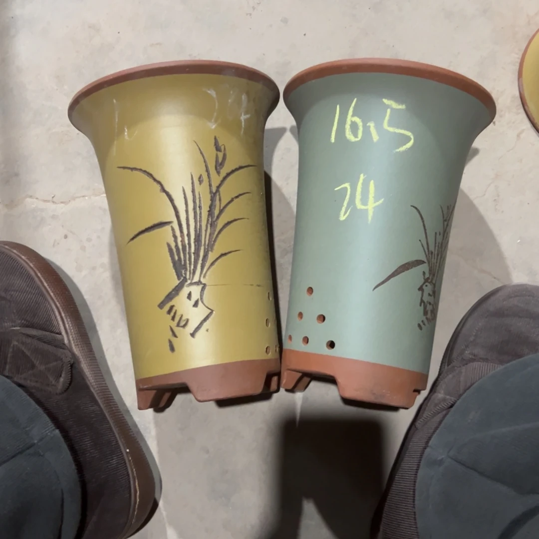 宜兴川阁紫砂花盆