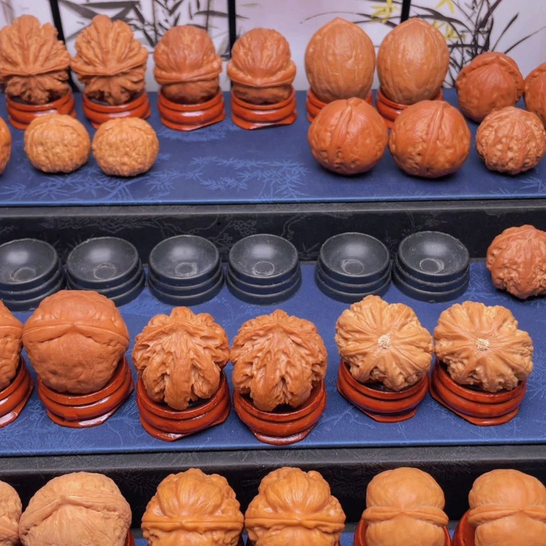 把件文玩核桃金*球