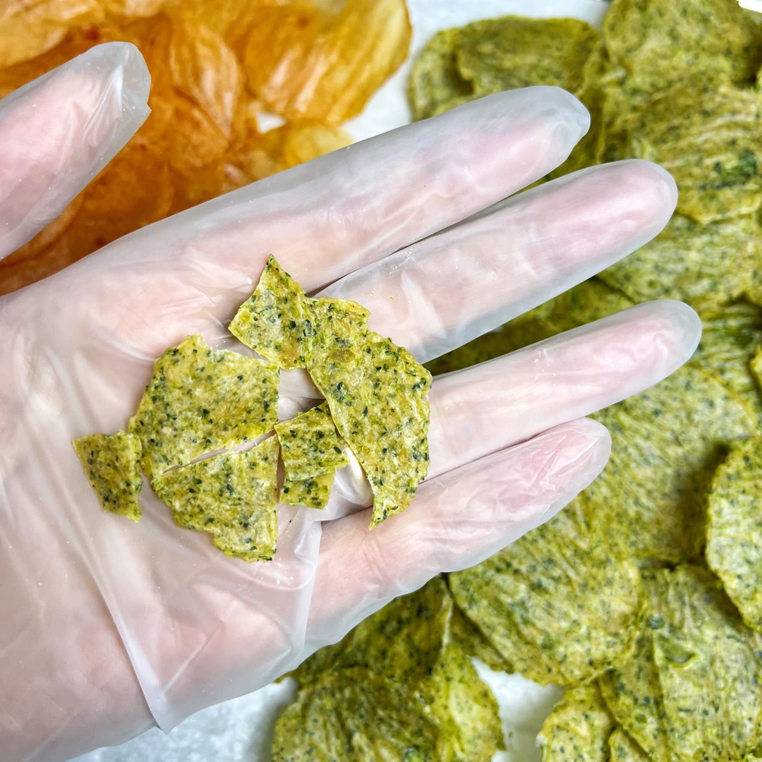 【鸡肉蔬菜薯片】手工宠物零食训练奖励补充维生素助消化