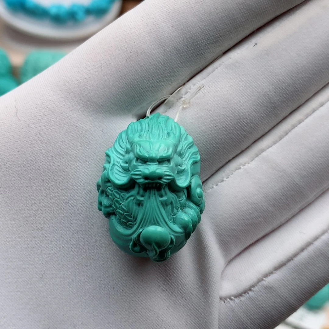 绿松石珠宝奇石未镶嵌