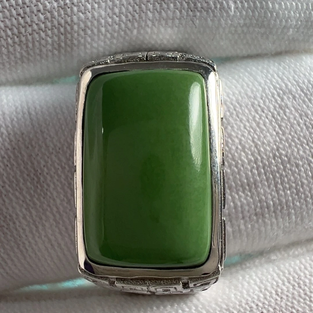 银S925镶嵌绿松石配饰