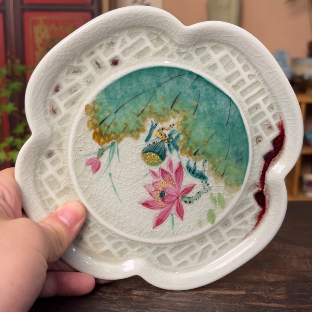 柴烧手工手绘陶瓷
