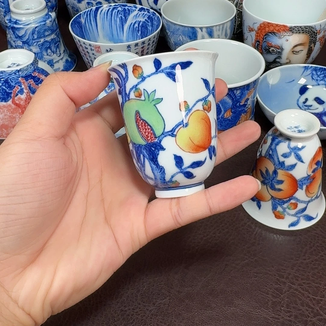 现代景德镇陶瓷杯