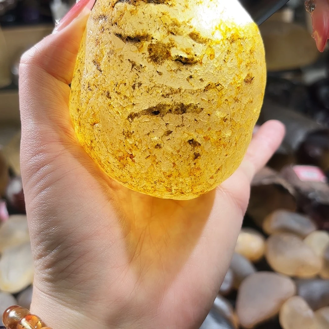 未镶嵌水晶车挂原石