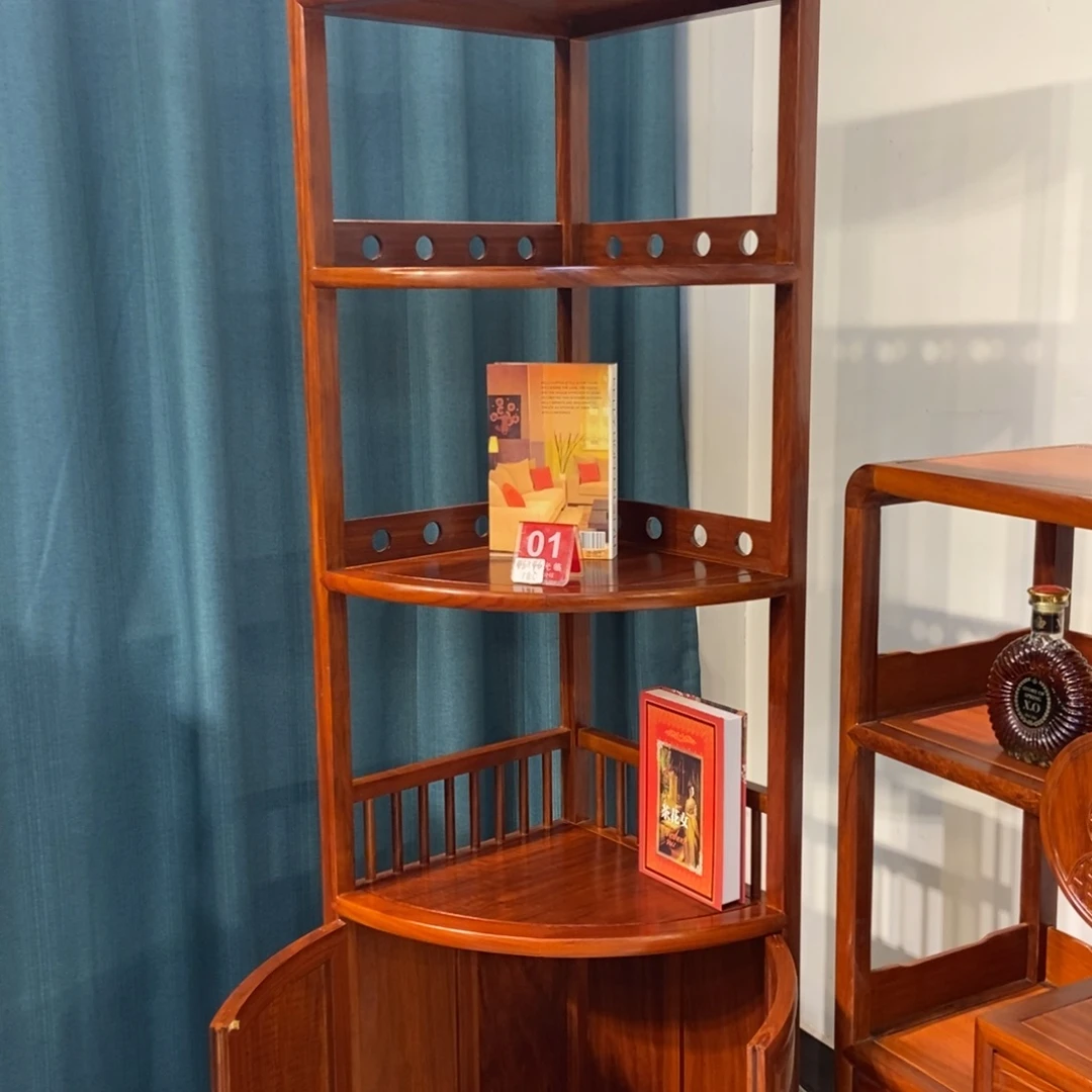 花梨木类储物柜角柜