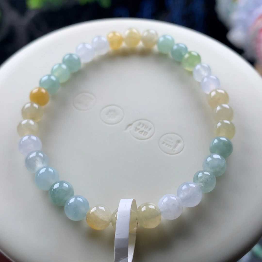 未镶嵌手链翡翠卡5.8