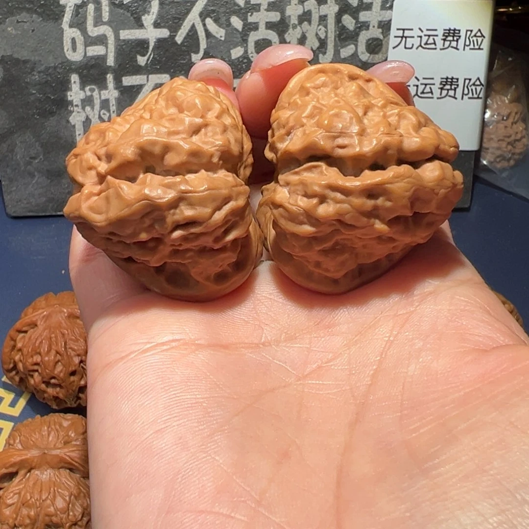 文玩核桃把件三角蛙41
