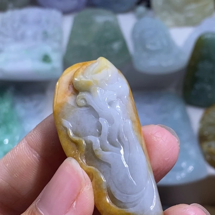 【闪购商品】颈饰未镶嵌翡翠观音