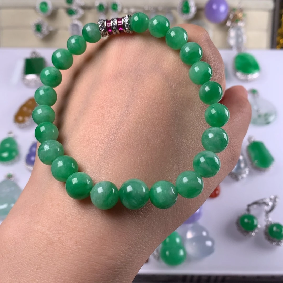 未镶嵌手串翡翠L**z手串
