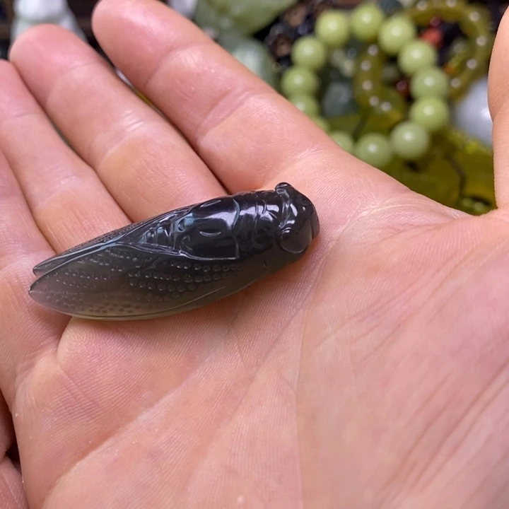 岫玉未镶嵌岫玉挂件