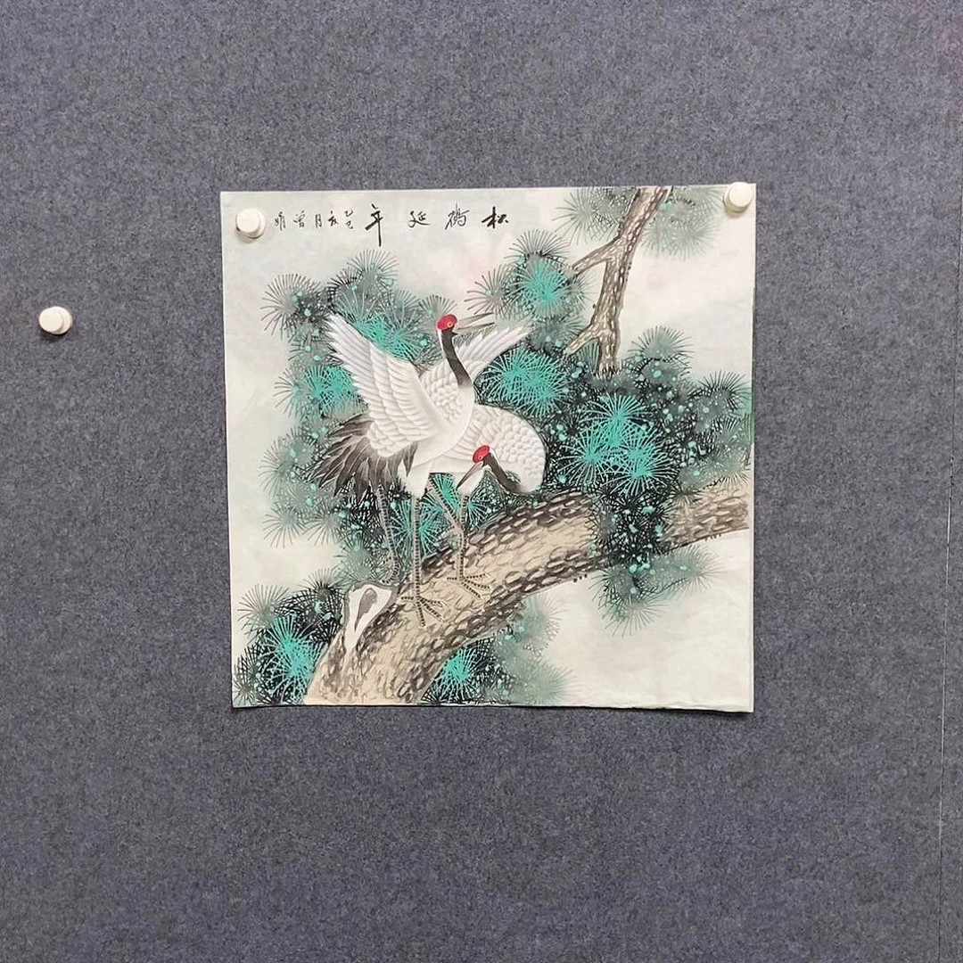 国画四尺斗方一幅