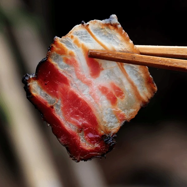 四川农家熟食土猪肉熏制的腊肉 老腊肉 四川腊肉 包邮