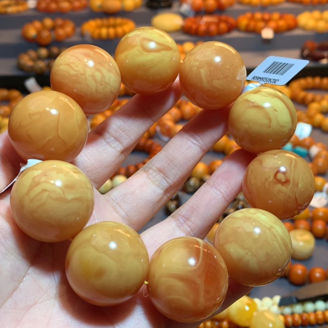 【闪购商品】手串蜜蜡未镶嵌蜜蜡手串