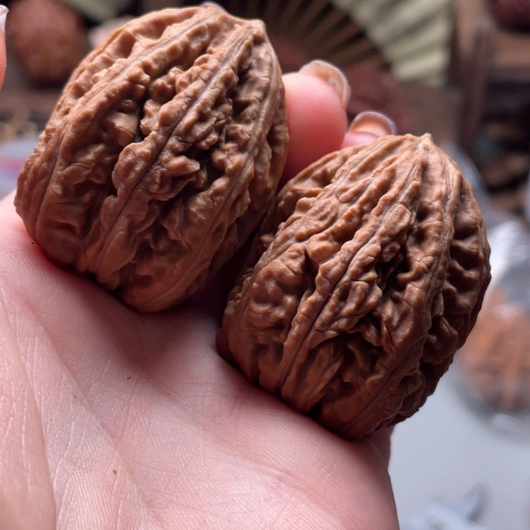 文玩核桃把件楸刀鱼48