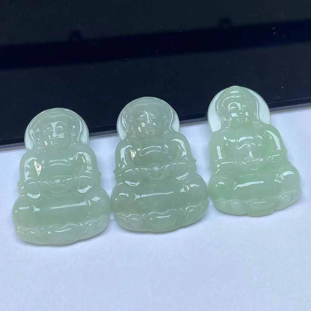 14728天然A货翡翠【观音】多样性发一个