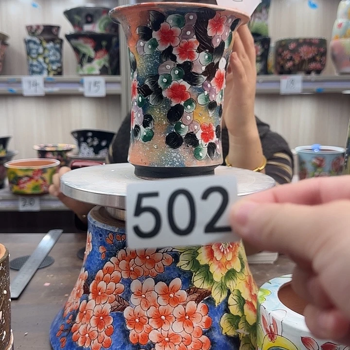 紫砂花盆瑕疵瑕疵502