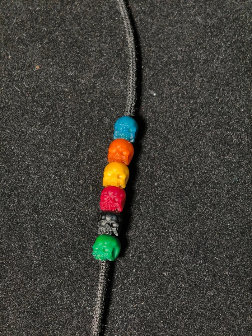 六彩半颚小骷髅套装