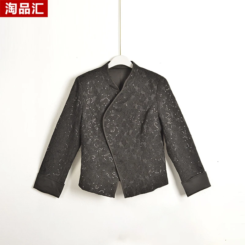 GPE2【专柜捡漏】中高端时尚女装DQB-外套5420-黑色