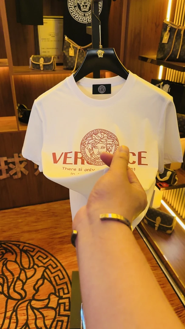 V-CE-【HONG联名】重工明星网红同款经典百搭圆领半袖--