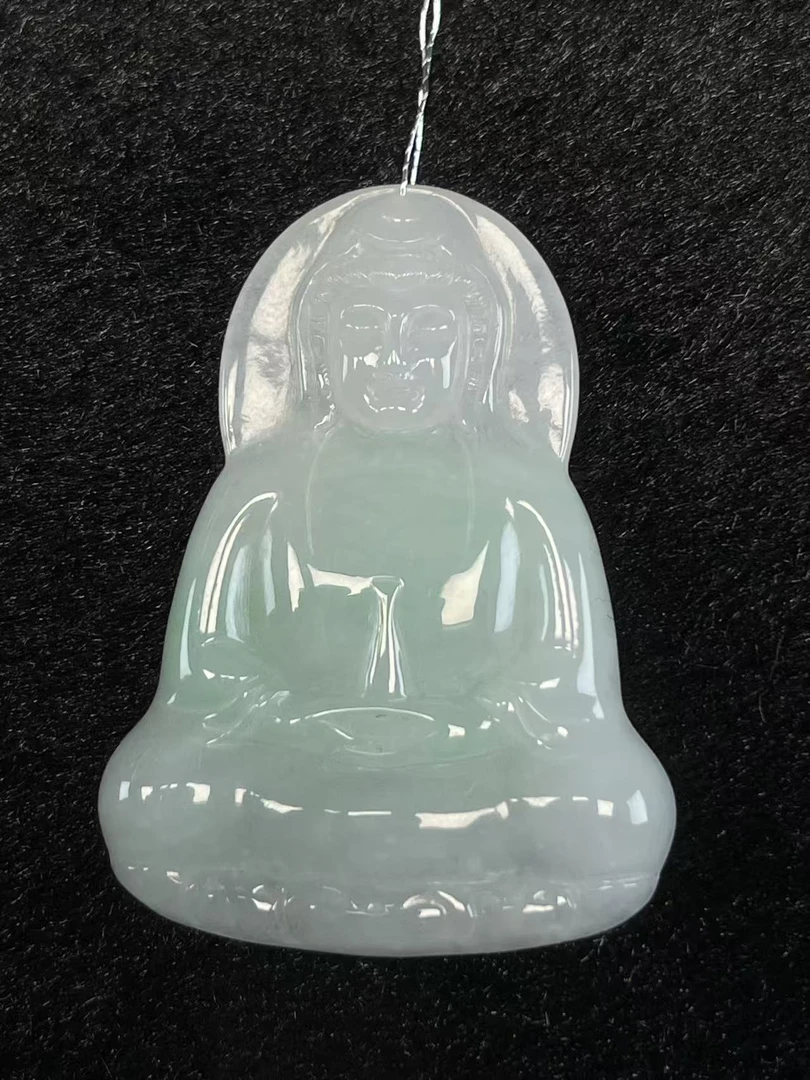 缅甸翡翠A货吊坠