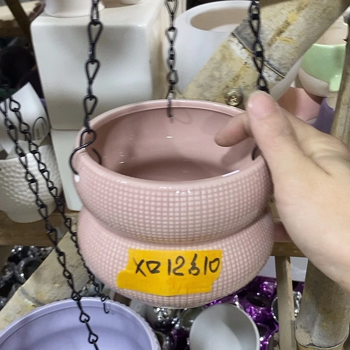 摆件陶盆有孔 瑕疵介意勿拍