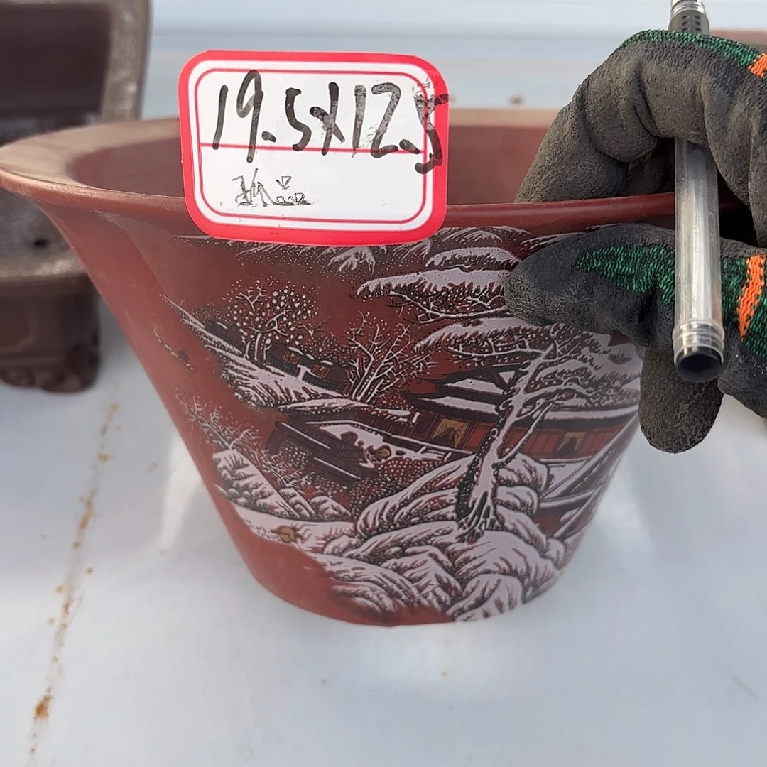 紫砂花盆紫砂工艺品