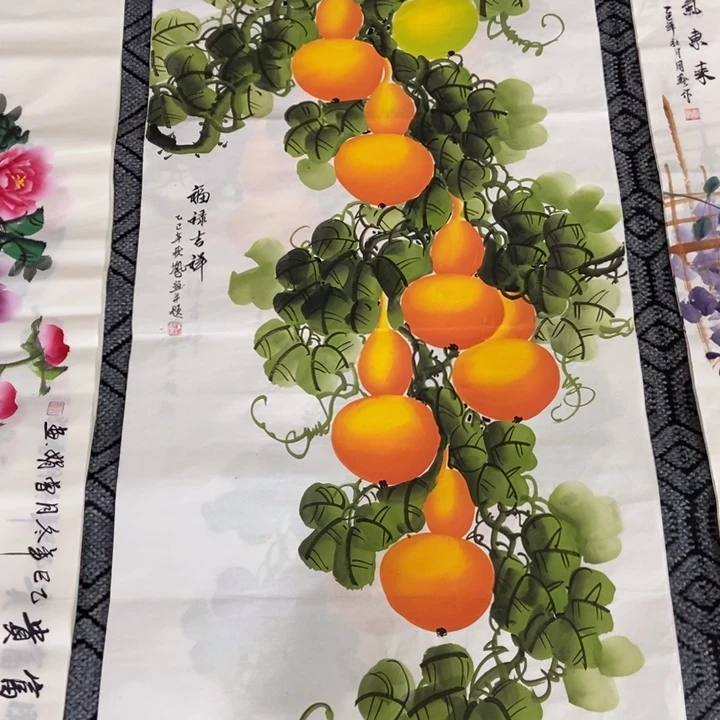 枕书斋画廊的直播间