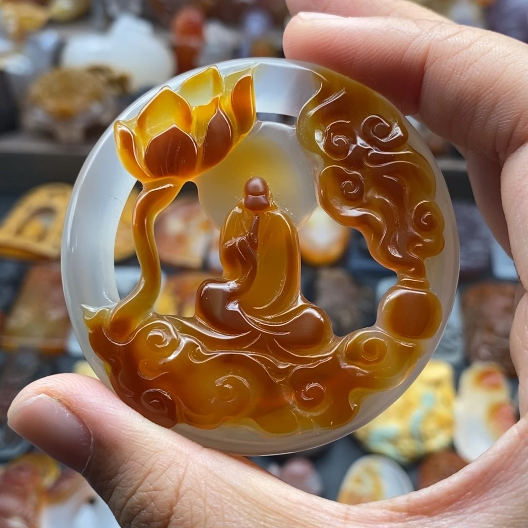 未镶嵌吊坠(不含链)玛瑙/玉髓