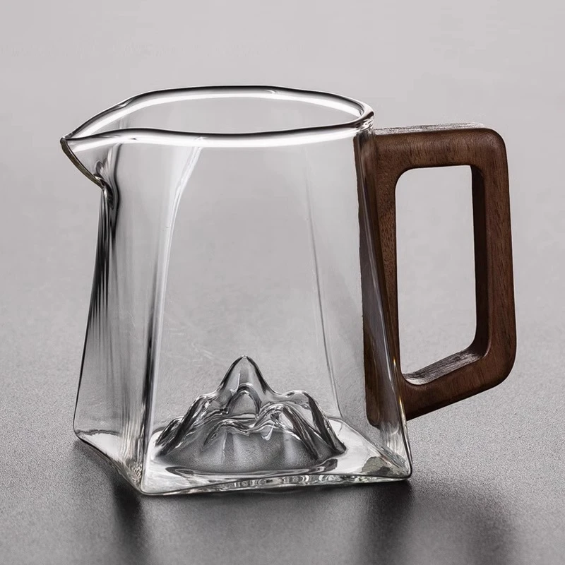 高硼硅玻璃耐高温观山公道杯简约日常茶器茶具茶道高档家用耐热