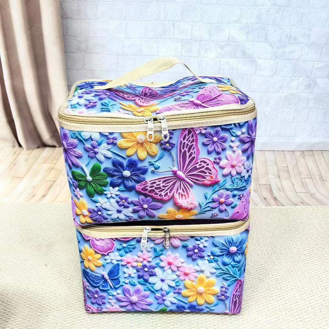 30L拉链收纳袋宝宝衣物防水加厚收纳袋化妆品手提收纳包