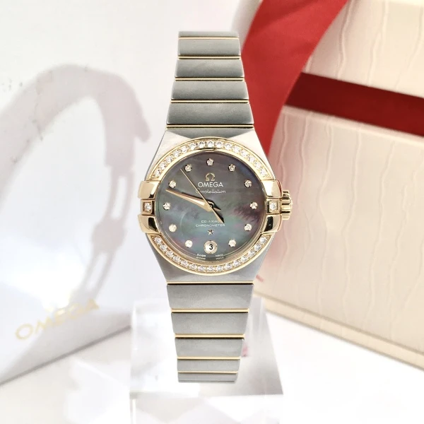 99新 Omega/欧米茄 欧米茄/自动机械/表径27/99新/S410240919004/