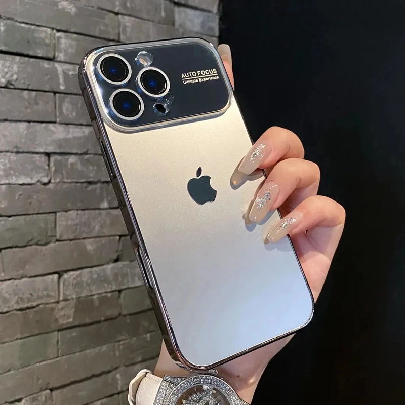 适用苹果16/15/14promax秒变iPhone17大视窗磨砂壳iPhone16手机壳