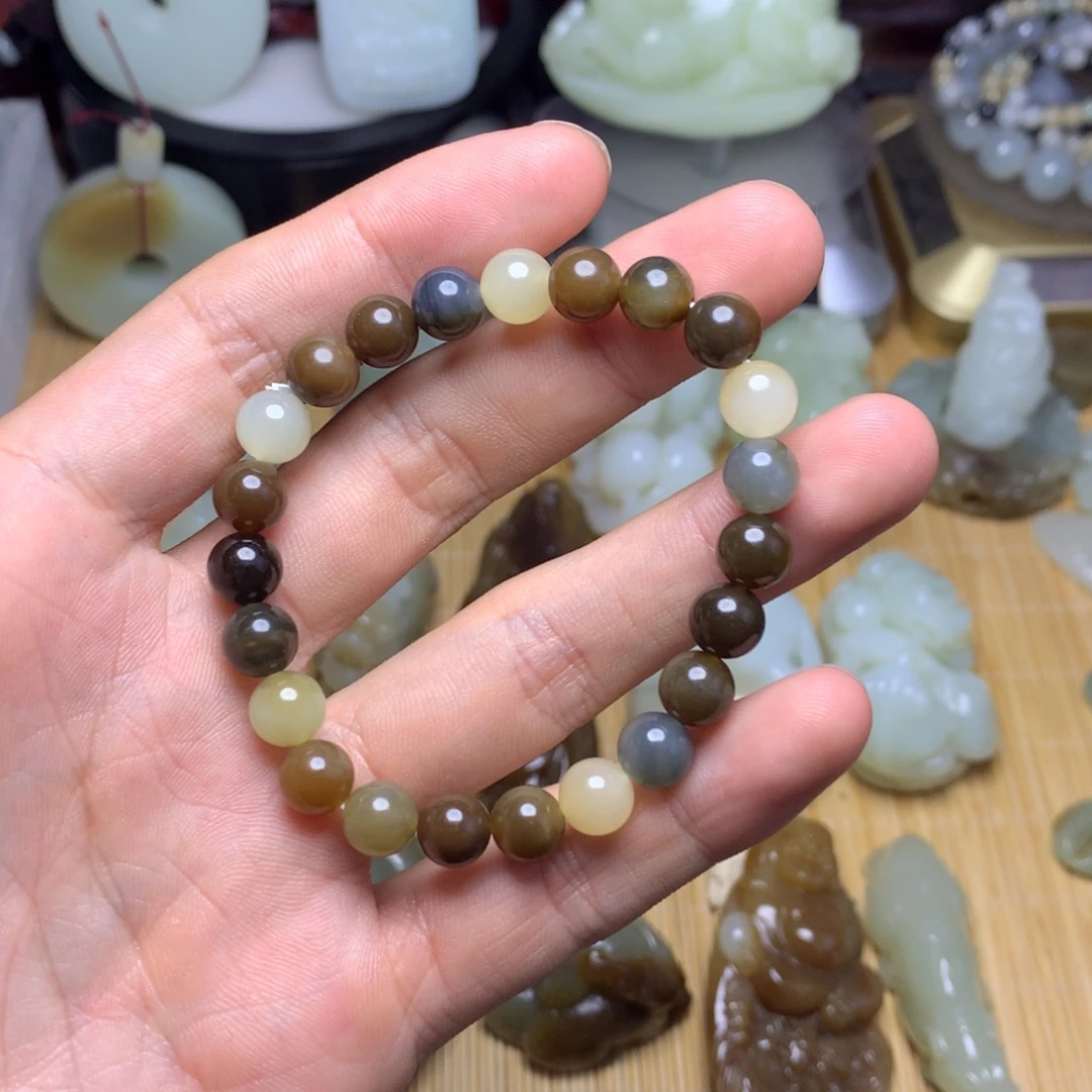 手链未镶嵌和田玉木*易