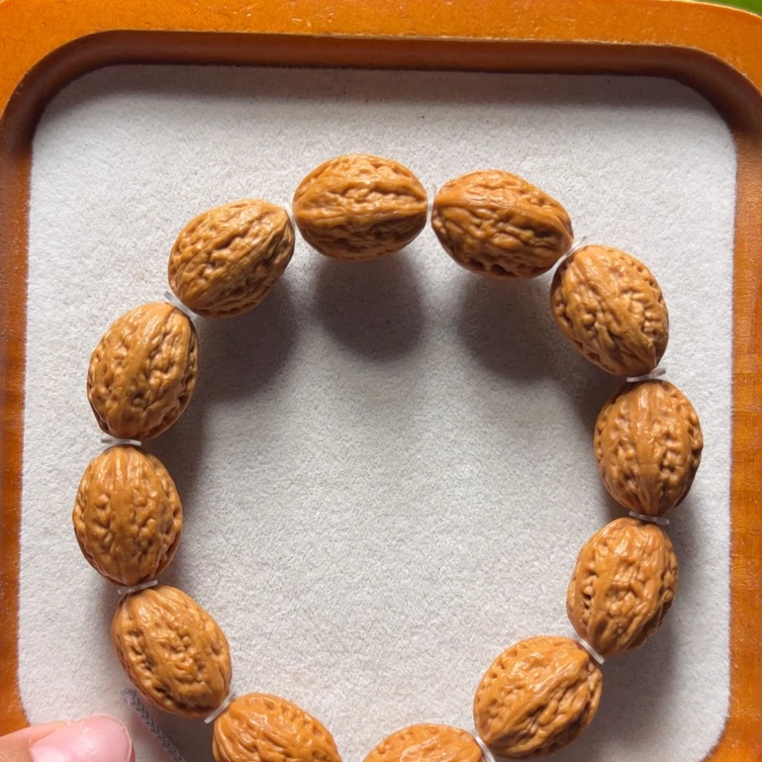 文玩核桃手串尺寸16+