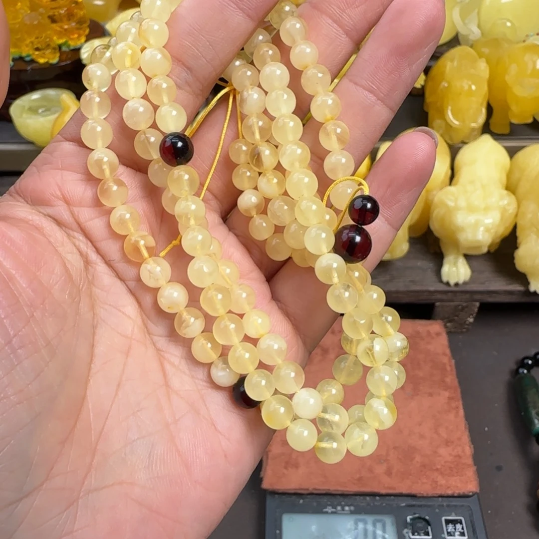 蜜蜡未镶嵌珠宝奇石6