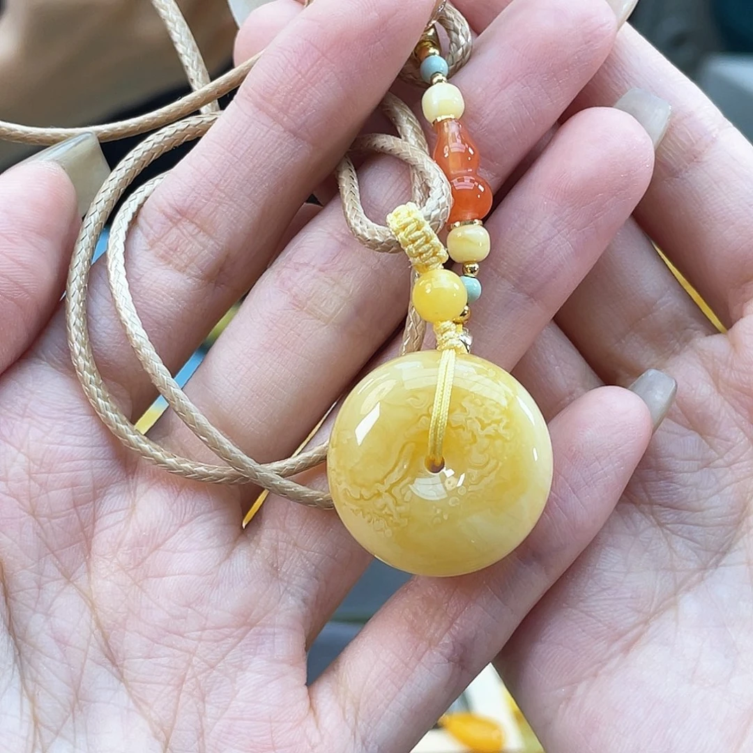 未镶嵌琥珀裸石琥珀蜜蜡J39