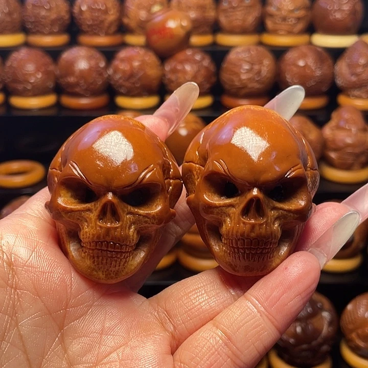 @***1把件橄榄核橄榄雕刻