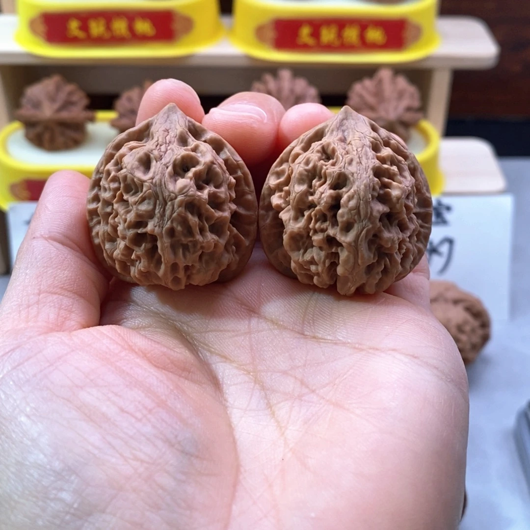 吊坠文玩核桃36太行龙纹全品