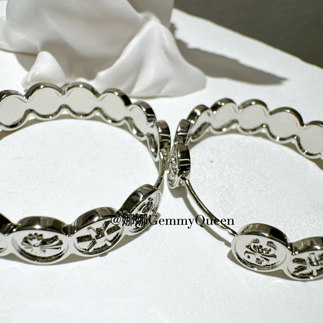 铜合金合成锆石耳饰 娜娜GemmyQueen耳环GQ06713