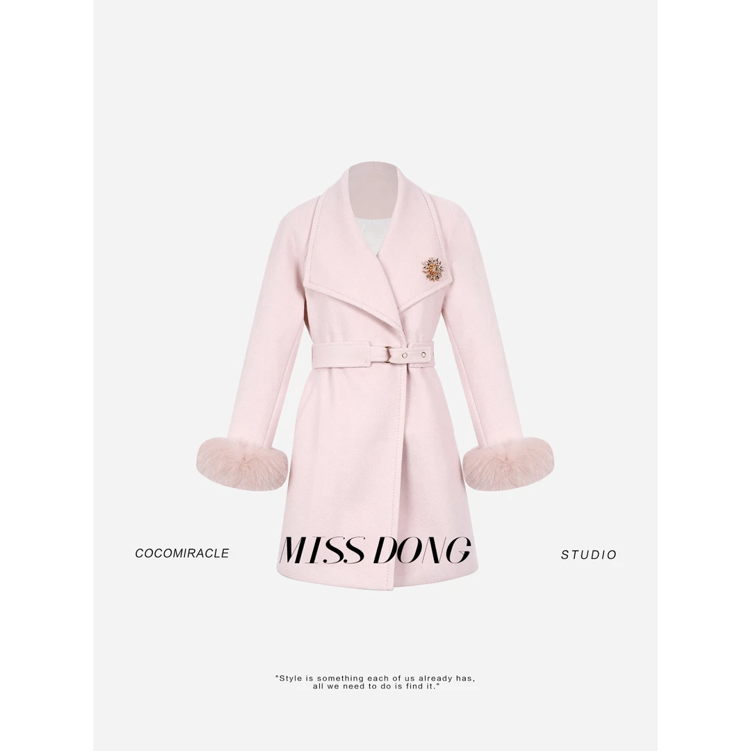 COCOMIRACLE【冬日开场】羽绒大衣Q58DY2296