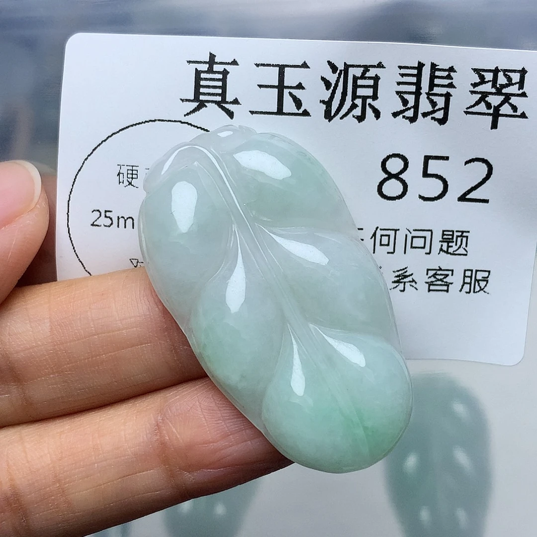 翡翠未镶嵌颈饰852