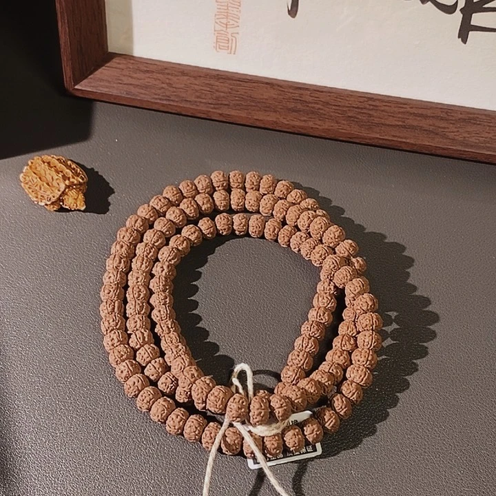 不***路金刚菩提手串纯血老树王