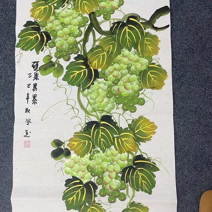 国画宣纸纯手绘作品